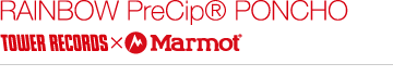 TOWER RECORDS × Marmot　RAINBOW PreCip® PONCHO