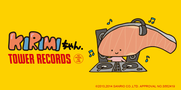 Kirimiちゃん Tower Recordsコラボグッズ登場 Tower Records Online