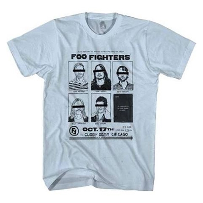 Foo Fightersオフィシャルtシャツ登場 Tower Records Online