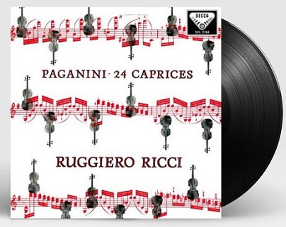 ルッジェーロ・リッチの1959年英デッカ録音『パガニーニ：カプリス全曲