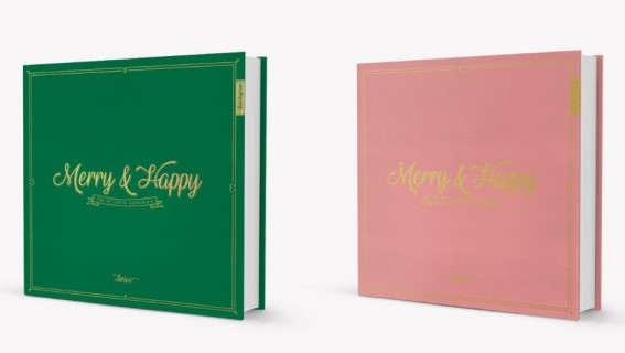 TWICE、韓国1集のリパッケージ・アルバム『Merry＆Happy』 - TOWER