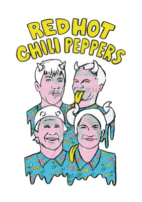 レッド ホット チリ ペッパーズ Red Hot Chili Peppers パーカー Wearthemusicより発売 Tower Records Online