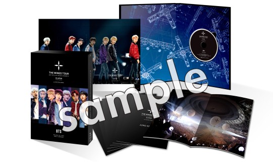 BTS wings ライブDVD（Blu-ray）初回限定盤