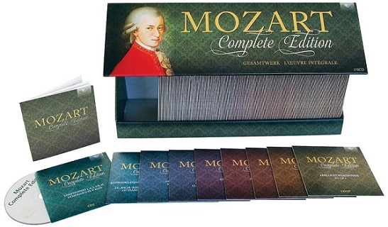 ブリリアント・レーベル『モーツァルト：作品全集』（170枚組