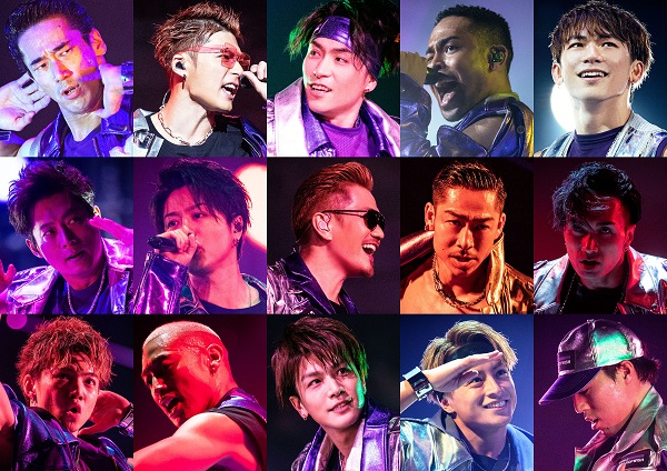 Exile 3年ぶりの復活ドームツアー収録のライブblu Ray Dvd Exile Live Tour 18 19 Star Of Wish 7月31日発売 Tower Records Online