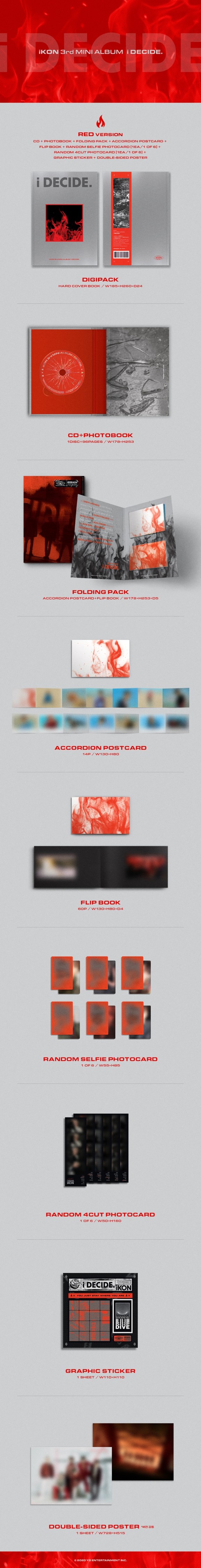 Ikon 韓国サード ミニアルバム I Decide Tower Records Online