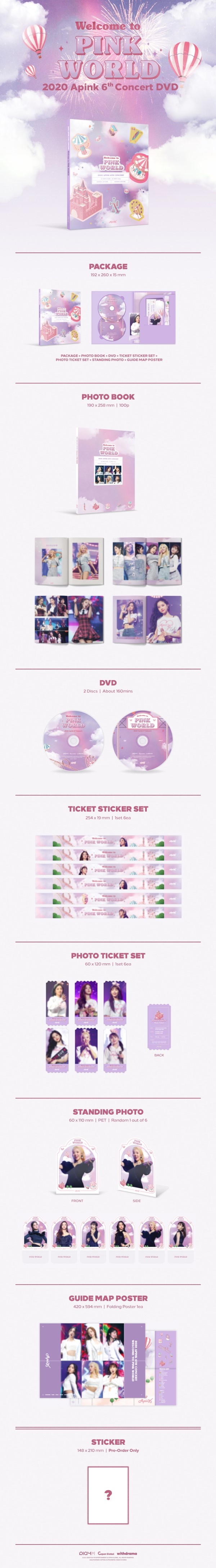 Apink｜2020年ソウル単独コンサート[Welcome to PINK WORLD] DVD ...