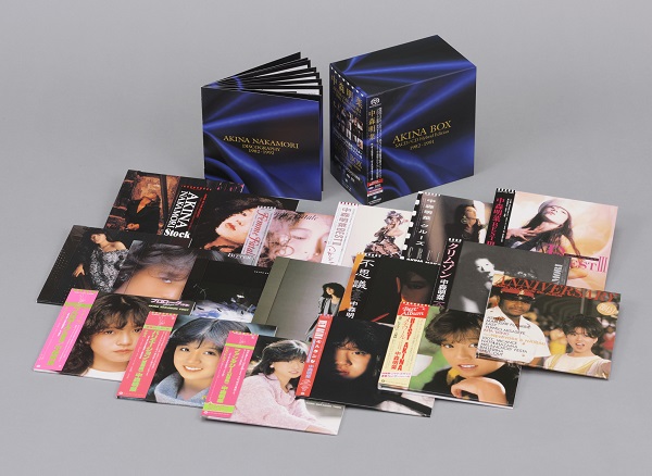 中森明菜｜アルバム・コレクション『AKINA BOX SACD/CD Hybrid Edition ...