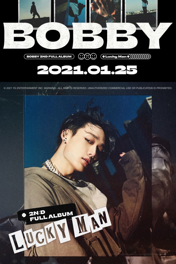 iKONのBOBBY｜韓国セカンドソロルバム『LUCKY MAN』｜今ならCDは先着で選べる2仕様｜ - TOWER RECORDS ONLINE