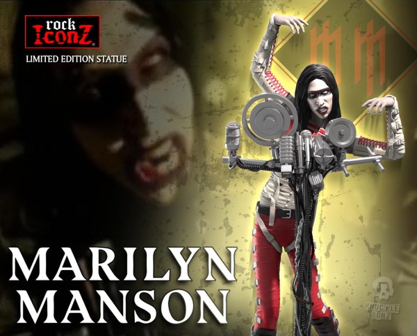 Marilyn Manson マリリン マンソン Knucklebonz社製フィギュアが登場 Tower Records Online