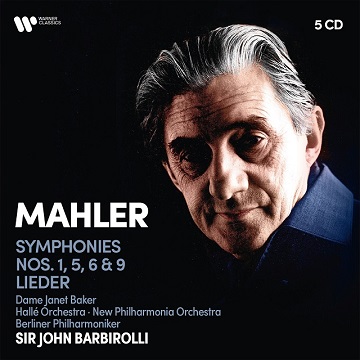 バルビローリ『マーラー:交響曲第1、5、6、9番、歌曲集』2020年リ