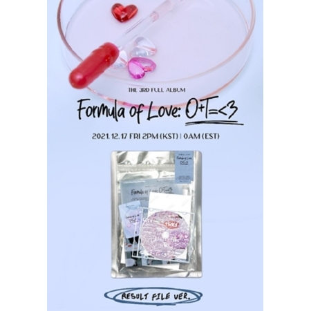 TWICE｜韓国サードアルバム『Formula of Love:O+T=<3』Result file ver 