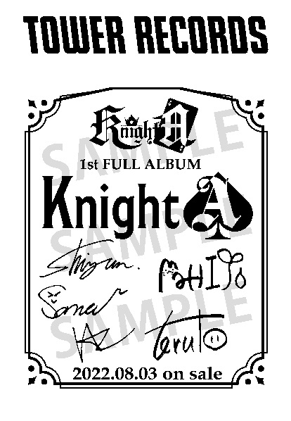 Knight A - 騎士A -1st ALBUM「Knight A」発売記念キャンペーン ...