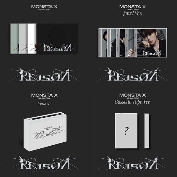 MONSTA X 12th Mini Album Reason ミニョクセット