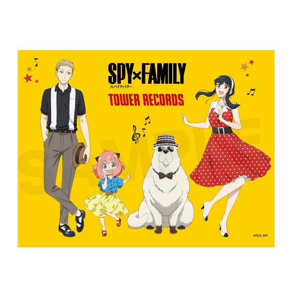 TVアニメ『SPY×FAMILY』 × TOWER RECORDS コラボグッズ - TOWER