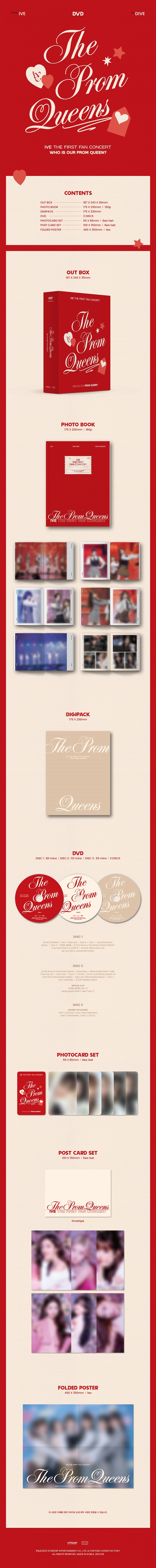 IVE｜『IVE THE FIRST FAN CONCERT <The Prom Queens>』Blu