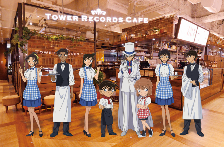 コナンカフェ Detective Conan Cafe Tower Records Cafe メニュー コラボグッズなど決定 Tower Records Online
