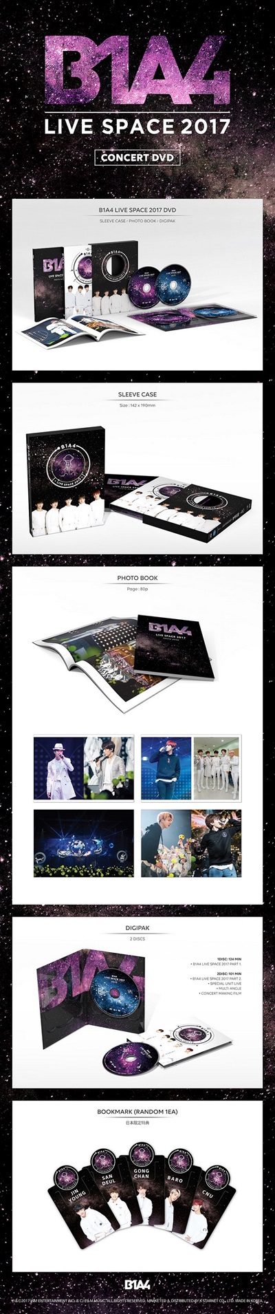 B1a4 Live Space 17 日本仕様版 タワーレコード限定発売決定 Tower Records Online