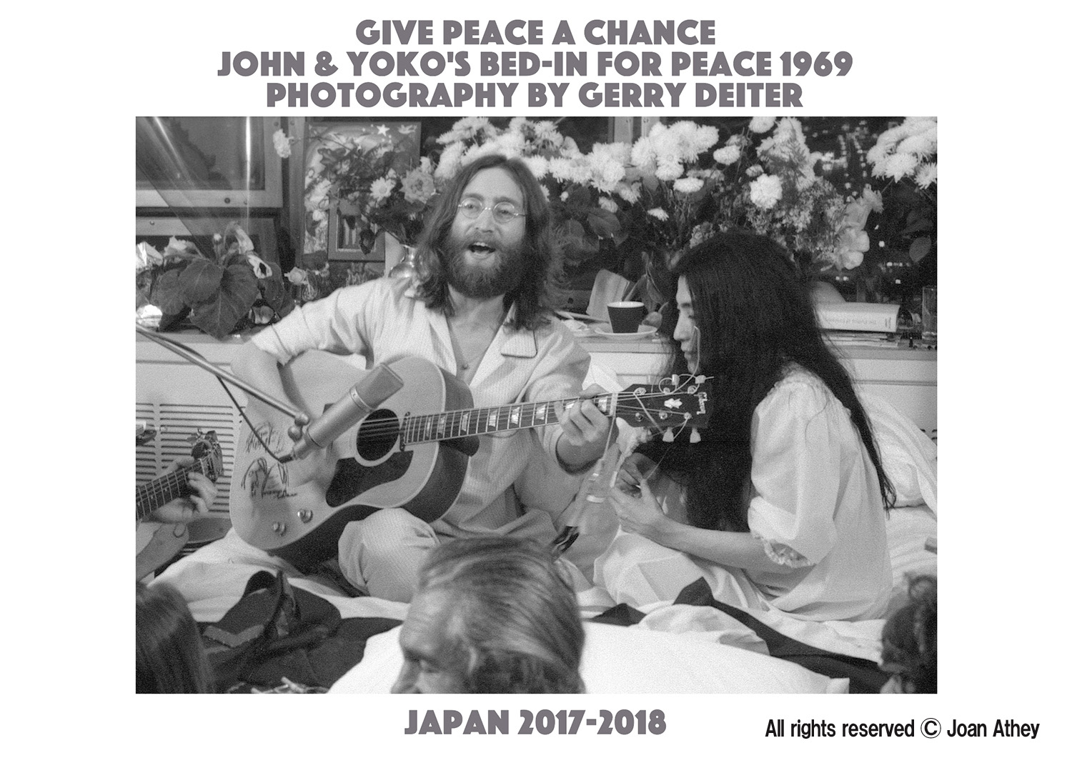 日本初 ジョン レノン オノ ヨーコによる伝説のベッド インの写真展を渋谷店で開催決定 Tower Records Online