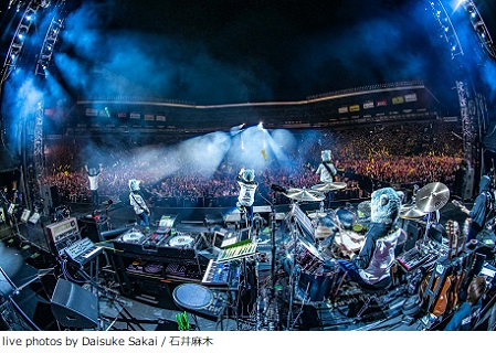 Man With A Mission 超満員45 000人の阪神甲子園球場でツアー ファイナル開催 Wowowにて甲子園ライヴ特集決定も Tower Records Online