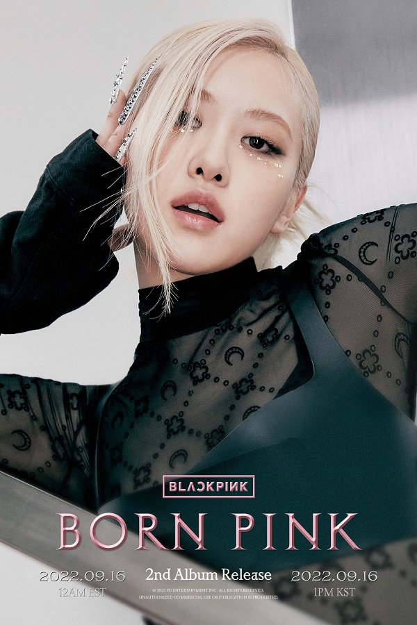 BLACKPINK、2ndアルバム『BORN PINK』コンセプト・ポスター公開
