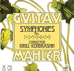 キリル・コンドラシン：マーラー交響曲第１、３～７，９番（８ＣＤ）LEO0423_CD