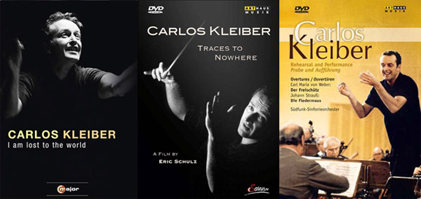 天才指揮者、カルロス・クライバーによる貴重映像集【DVD；全3タイトル 